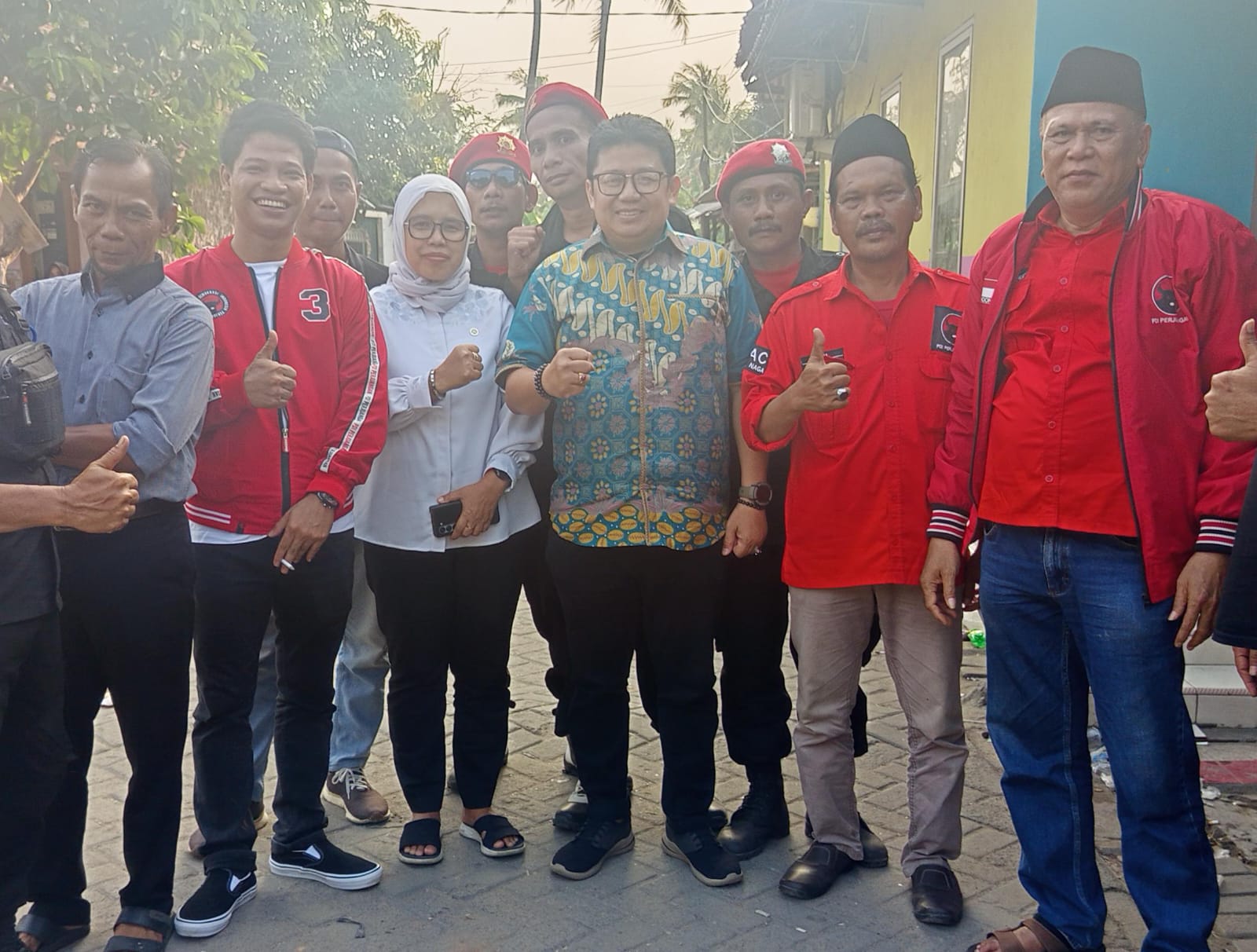 Ketua PAC PDI Perjuangan Kecamatan Teluknaga Puja Kita Akan Bergerak Menangkan Mad Romli Dan Irvansyah