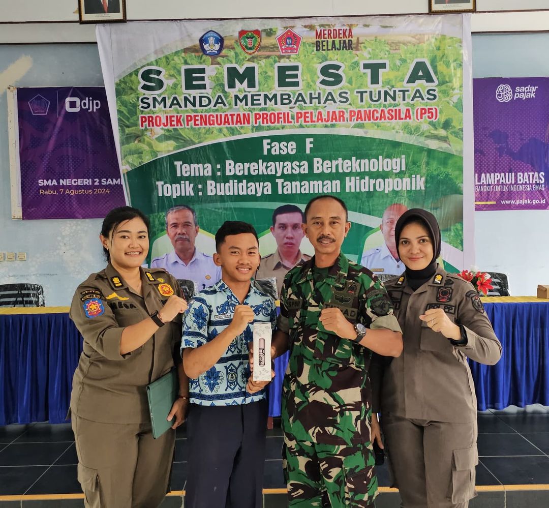 Kodim 1015/Sampit Dan Satpol PP Sosialisasikan Wasbang Dan pencegahan kenakalan remaja melalui program “Pacar Genit”