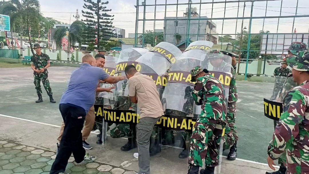 Maksimalkan Pengamanan Pilkada 2024, Kodim 1015/Sampit Gelar Latihan PHH