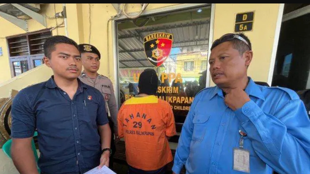 Oknum Sekuriti Cabuli Bocah Di Balikpapan Di Ancam Penjara 15 Tahun.