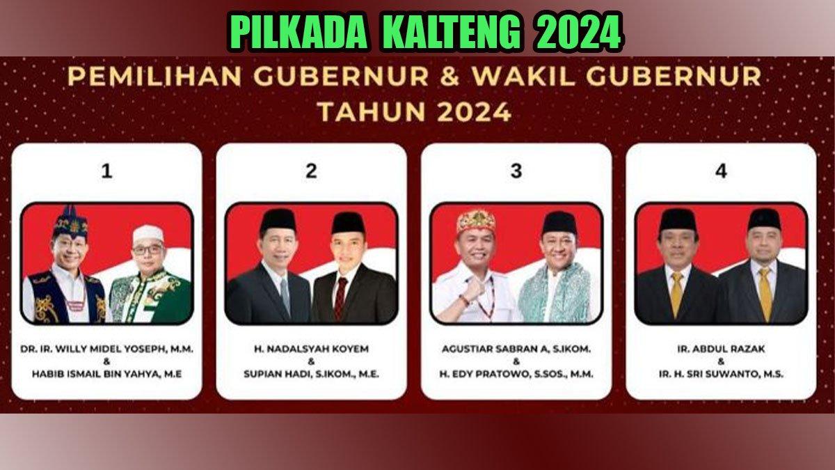 Survei Elektabilitas Pilkada Kalteng 2024, Paslon Agustiar-Edy Kian Tak Terkejar, Siapa Bisa Salip?