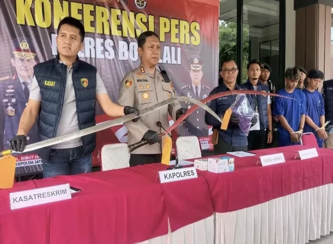 Kasus Tawuran Antar Geng di Boyolali, Dua Tersangka Dibekuk Polisi