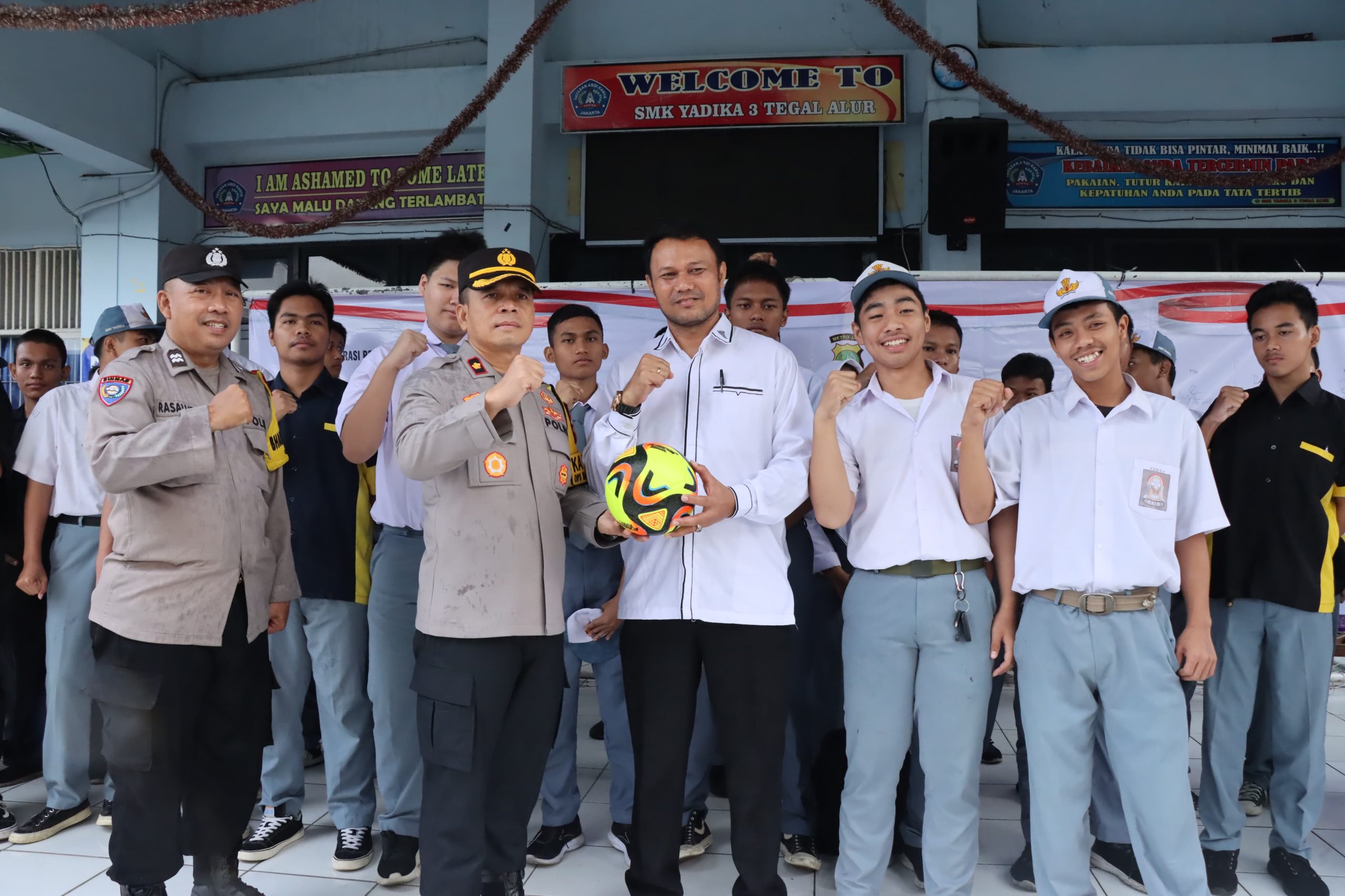 Cegah Tawuran, Pelajar SMK Yadika 3 Deklarasi Anti Tawuran