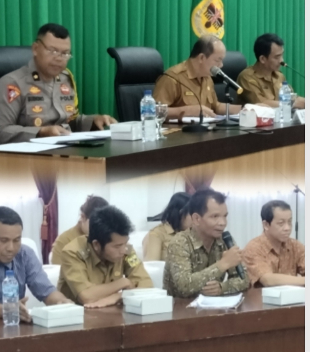 Pihak Pemda Akan Membentuk Tim Terpadu Pengecekan Dan Verifikasi Lahan Kawasan Kelompok Tani Tetesan Permata Yang Diduga Diserobot Oleh PT ALS (Agro Lestari Sentosa)