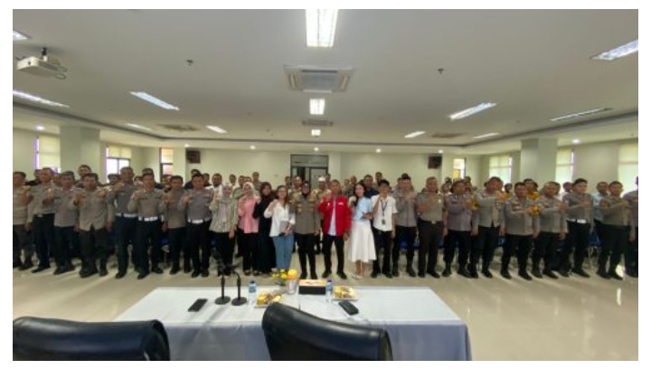 Pelatihan Public Speaking Polres Metro Bekasi Kota