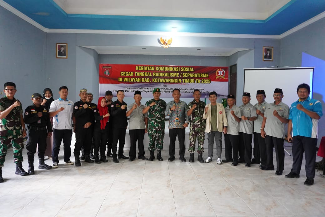 Kodim 1015/Sampit Gelar Sosialisasi Cegah Kelompok Radikal di Masyarakat