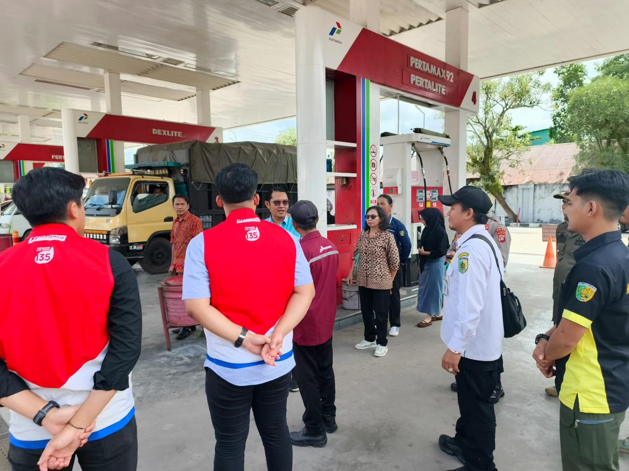 SPBU di Palangka Raya Akhirnya Disidak Polisi