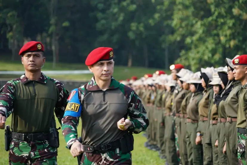 1.000 Siswa-siswi SMK Ikuti Gelombang 2 Korps Kadet Republik Indonesia di Batalyon 13 Kopassus, Bogor