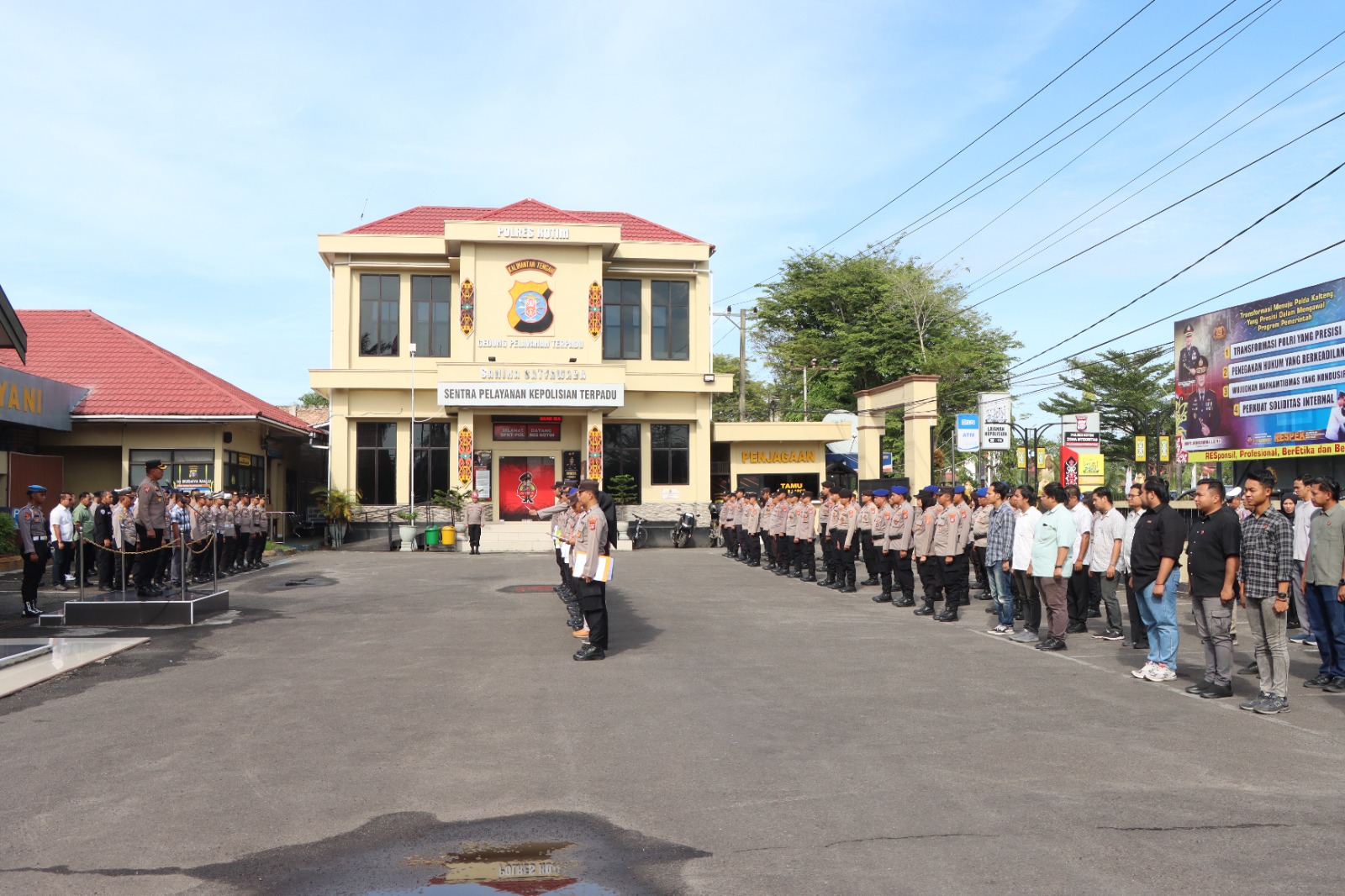 Perwira Samapta Polres Kotim Diminta Aktif Jaga Kamtibmas, Tingkatkan Pelayanan Masyarakat