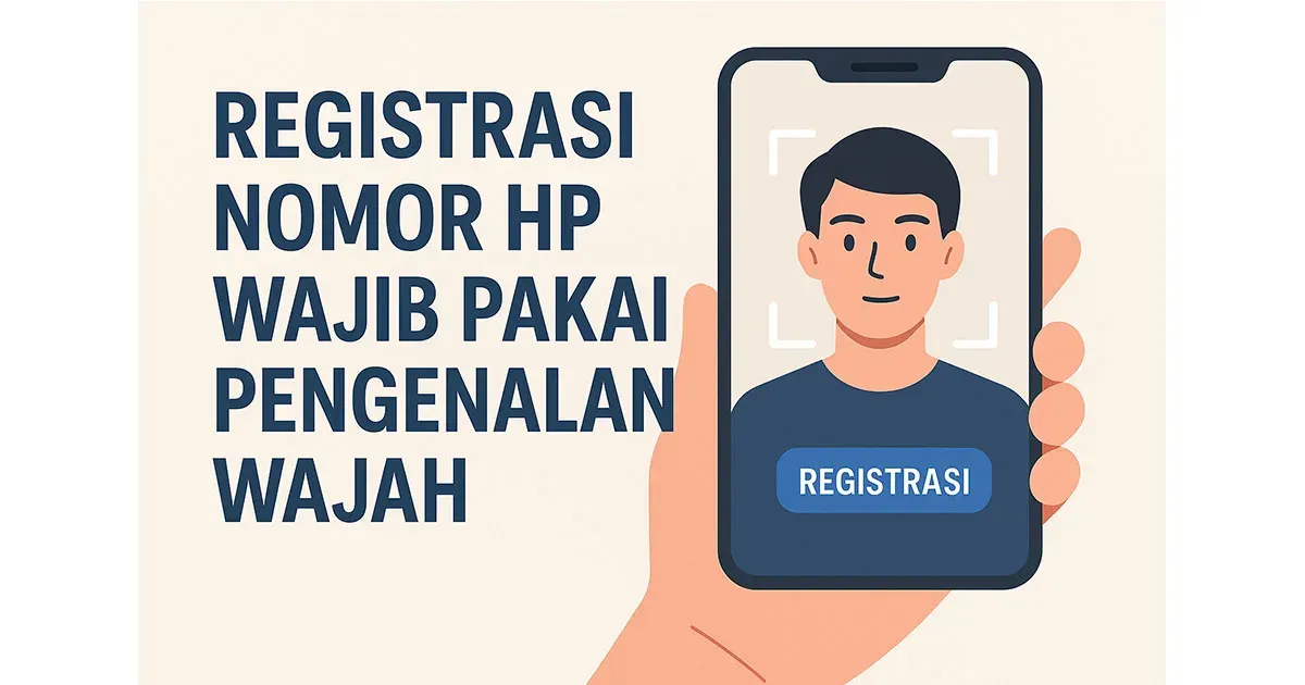 Aturan Baru Registrasi SIM Card Wajib Face Recognition Mulai 2025