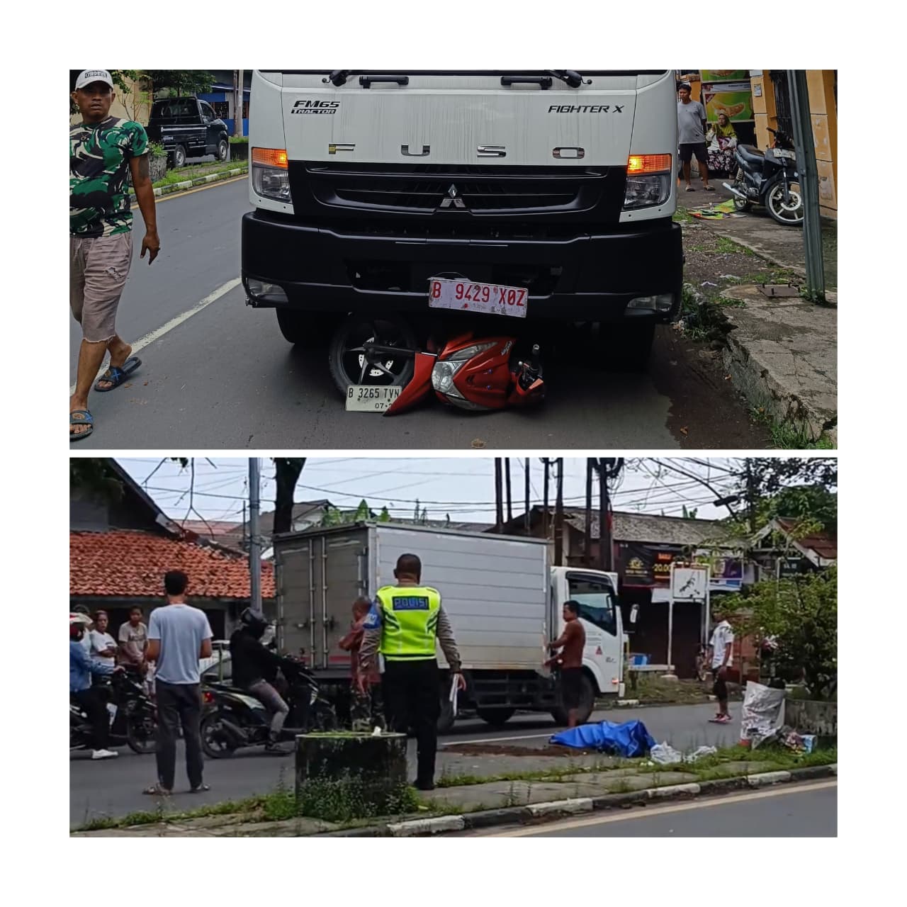 Pemuda 19 Tahun Tewas Tertabrak Truk di Jalur Pantura Cirebon