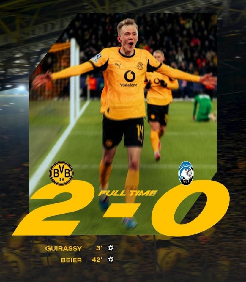 Dortmund Telat Kickoff, Hajar Atalanta 2-0