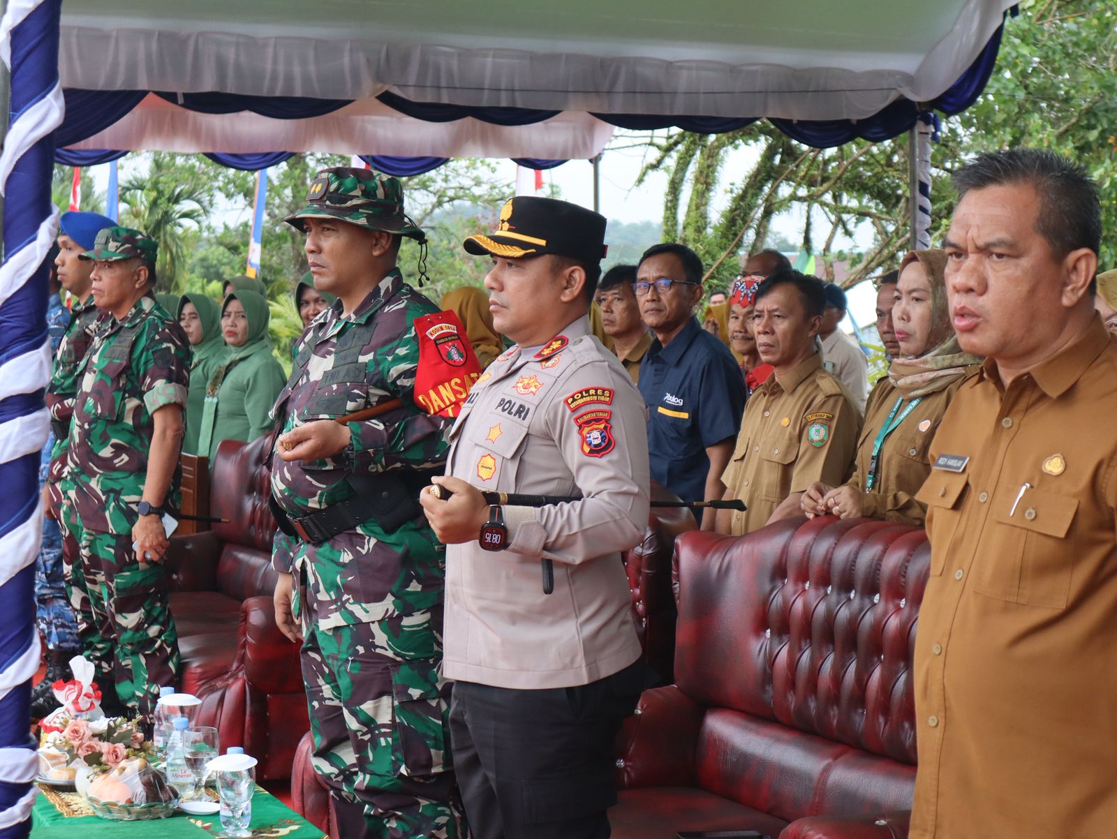 TMMD ke-127 Resmi Dibuka, Kapolres Kotim Tegaskan Sinergi TNI-Polri