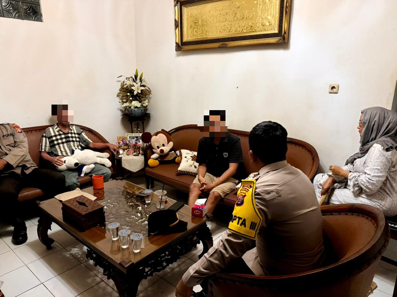 Keributan Ayah dan Anak di Palangka Raya Memanas, Polisi Turun Tangan dan Berhasil Mediasi