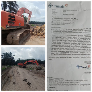 Aset Sitaan 300 T, Perkara Buyung Sampai. Pengelolaan Oleh PT Timah 8 PC Hitachi Sitaan Negara Terlacak GPS di Lapangan -Pengawasan Aset Dipertanyakan