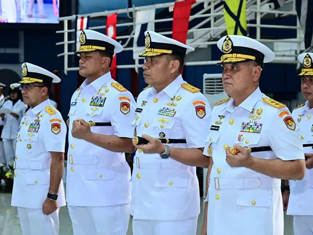 Pangkoarmada RI Pimpin Sertijab Komandan Kodaeral XI, XIII hingga Dansatkopaska