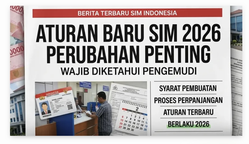 Peraturan SIM Indonesia 2026 Perubahan Penting yang Harus Diketahui Setiap Pengemudi – AVM Packers and Movers Gurugram