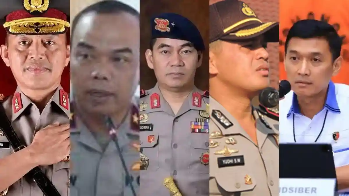 Sosok 5 Brigjen atau Jenderal Bintang Satu Promosi Jabat Kapolda, Dua Orang Pernah Tugas di Sulsel