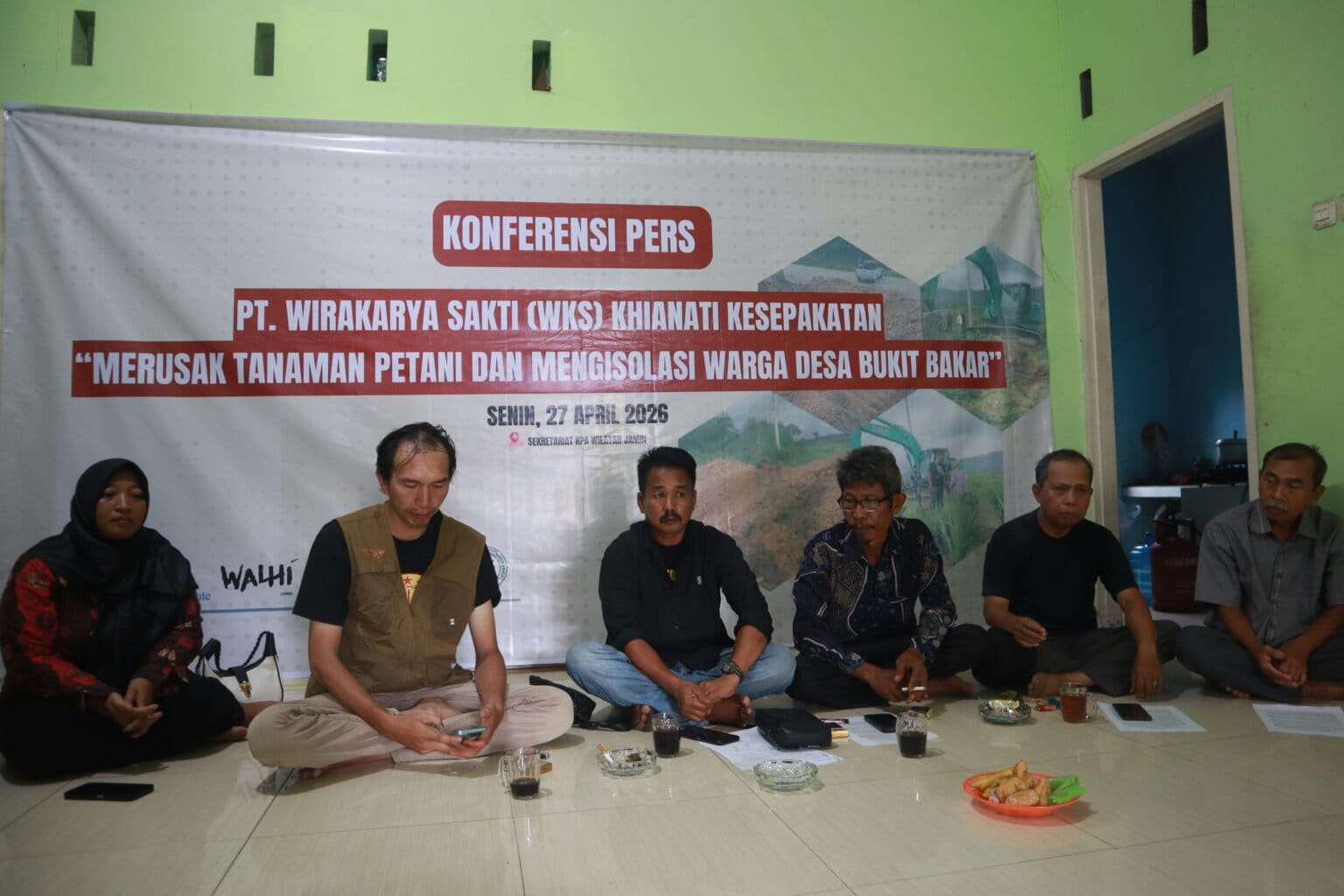 Konflik Agraria dengan Grup Sinar Mas, Lebih 800 Warga Bukit Bakar Terisolasi
