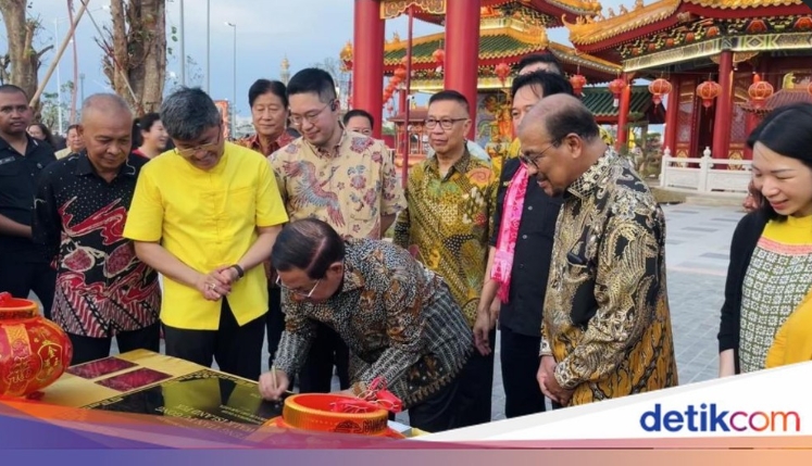 Resmikan Kelenteng Tian Fu Gong di PIK, Pramono Apresiasi Langkah ASG
