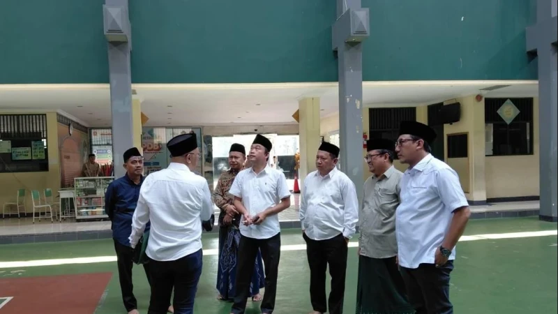 PWNU Jakarta Dampingi Tim Survei PBNU, Tinjau Kesiapan Pesantren Al Hamid Jadi Lokasi Muktamar ke-35 NU