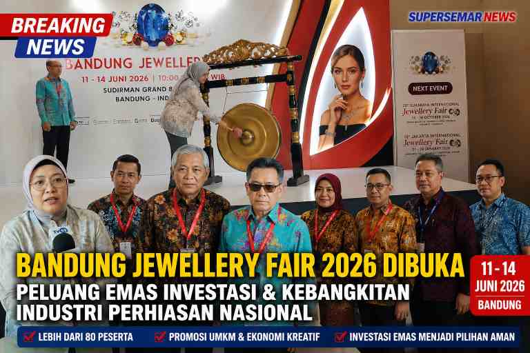 Bandung Jewellery Fair 2026 Dibuka, Peluang Emas Investasi