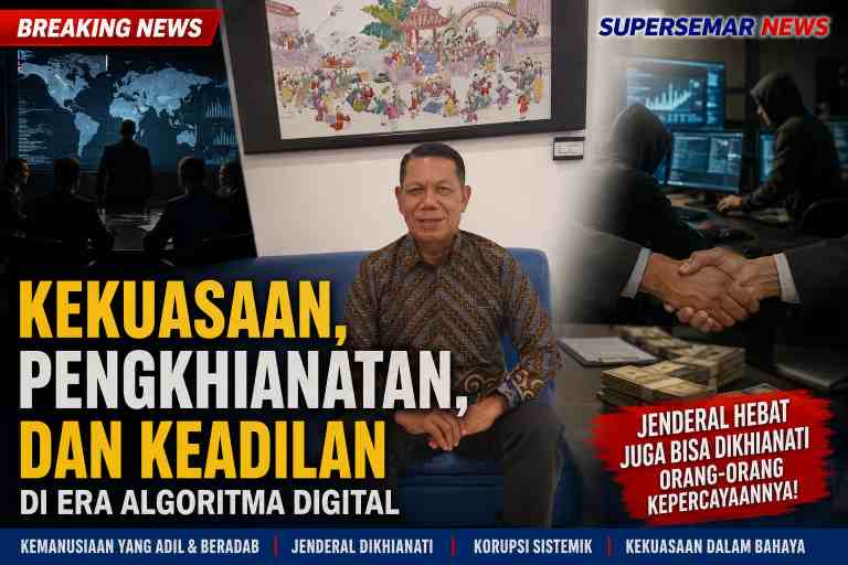 Kekuasaan, Pengkhianatan, dan Keadilan di Era Algoritma Digital