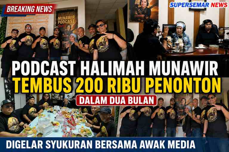 Podcast Halimah Munawir Tembus 200 Ribu View dalam 2 Bulan