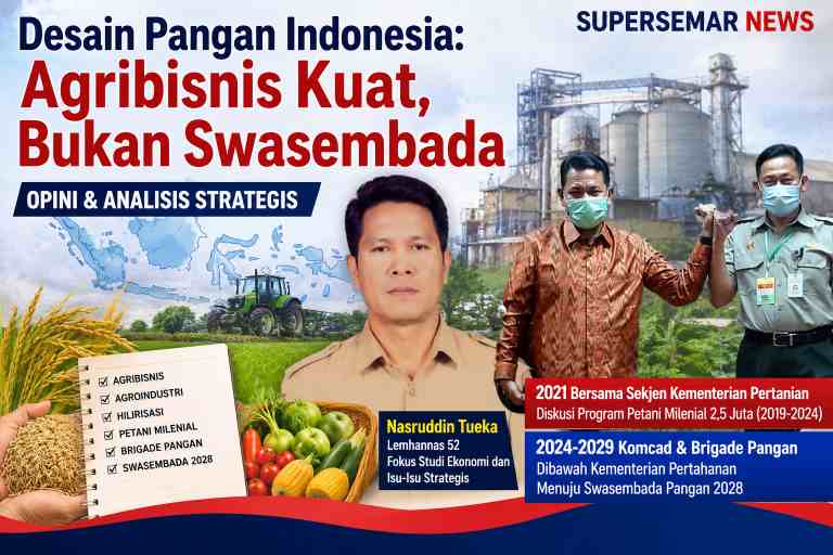 Desain Pangan Indonesia: Agribisnis Kuat, Bukan Swasembada