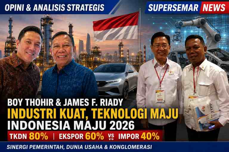Peran Strategis Konglomerasi Nasional dalam Membangun Indonesia Maju
