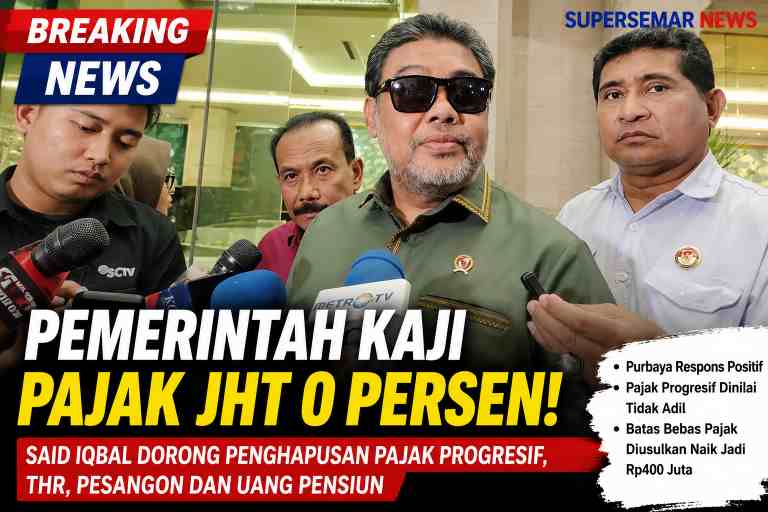 Pemerintah Kaji Pajak JHT 0 Persen, Said Iqbal Dorong Perlindungan Pekerja