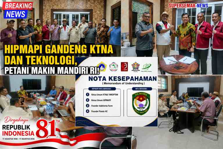 HIPMAPI Gandeng KTNA dan Teknologi, Petani Makin Mandiri RI!