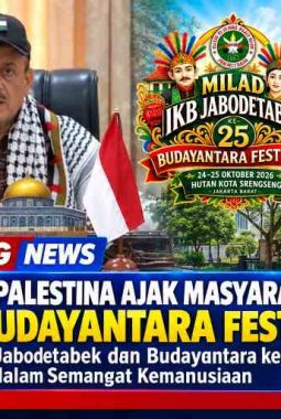 Duta Besar Palestina Ajak Masyarakat Jakarta Hadiri Budayantara Fest 2026