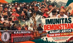 “Naluri Kritis Tak Bisa Di-Briefing”, Damai Alam Usop Bicara Hak Demonstran