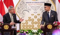 Pernyataan Lengkap Pertemuan Menlu RI & Menlu Singapura