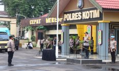 Rotasi Jabatan, Polres Kotim gelar upacara pelantikan wakapolres dan Kasihumas, serta serah terima Jabatan Kapolsek Jajaran