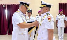 Kolonel Laut Baharudin Anwar Dikukuhkan sebagai Wadan Kodaeral IX Ambon, Bakal Naik Pangkat Bintang Satu