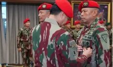 Brigjen TNI Vivin Alivianto Resmi Jabat Inspektur Kopassus